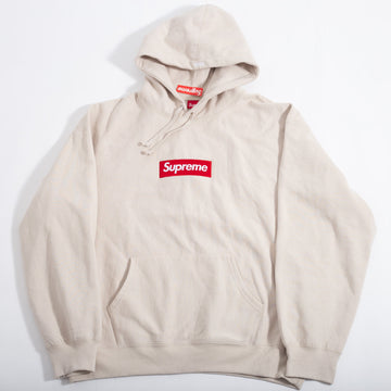 Moletom Supreme Box Logo Bege