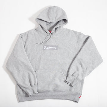 Moletom Supreme Box Logo Cinza