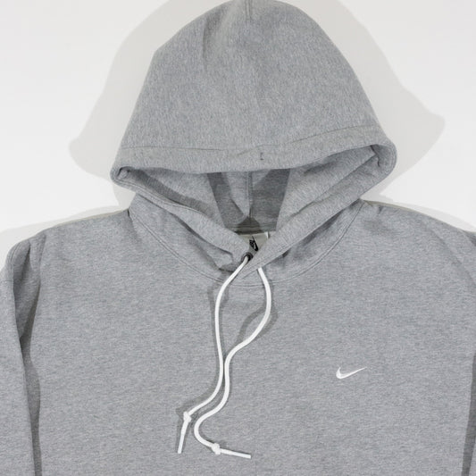 Moletom Nike Lab Solo Swoosh Cinza