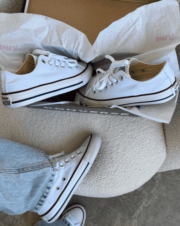 Tênis All Star Cano Baixo Branco Casual