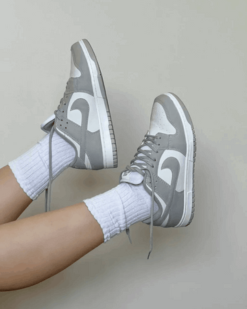 Tênis Dunk Cinza Casual