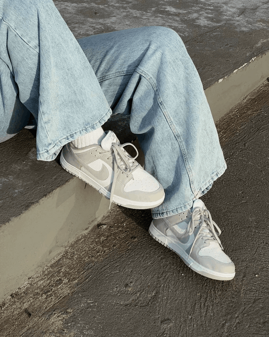 Tênis Dunk Cinza Casual